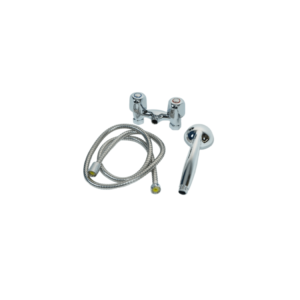 Dual-Control Wall-Mounted Bath and Shower Mixer Tap Set