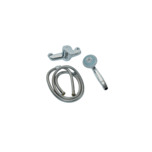 Wall-Mounted Single-Lever Bath and Shower Mixer Tap Combo Set.