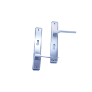 Vela Euro Profile Lever Door Handle (Satin Chrome Finish)