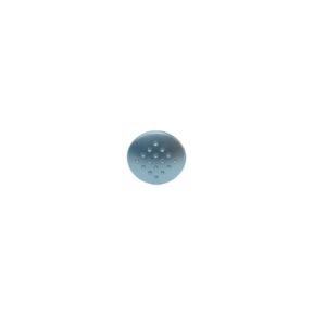 Bouton de meuble rond métal argenté