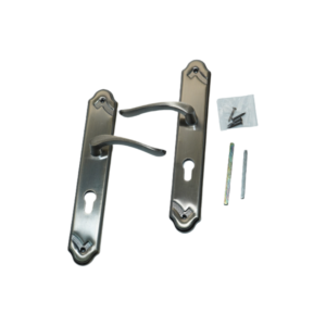 Long Plate Privacy Door Handle Set
