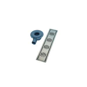 Caniveau de douche inox avec siphon
