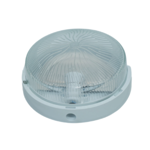 Hublot rond verre strié – applique étanche